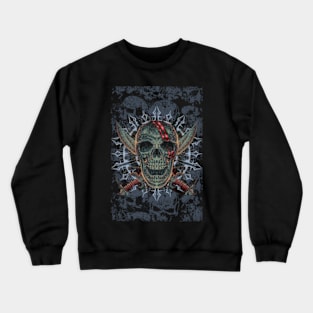 Red hair skull Crewneck Sweatshirt